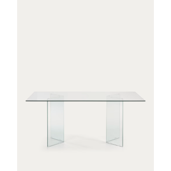 Table en verre Burano 200 x 90 cm