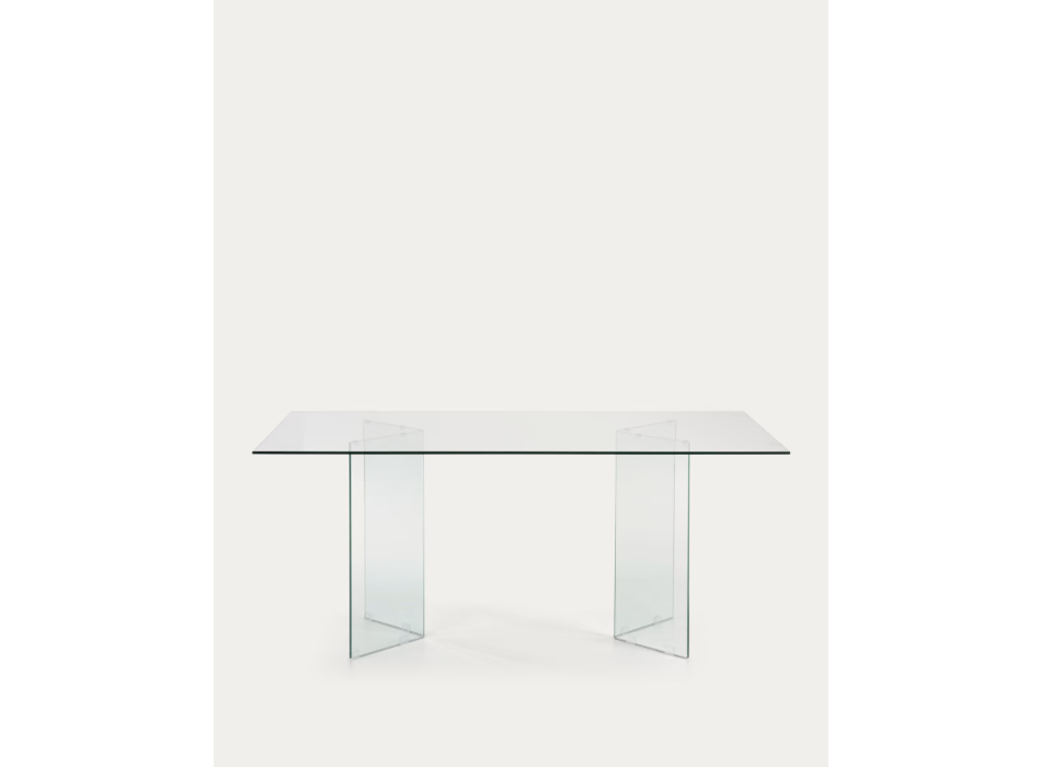 Table en verre Burano 200 x 90 cm