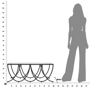 TABLE BASSE FONCÉE