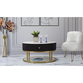 TABLE BASSE MONTPELLIER NOIRE