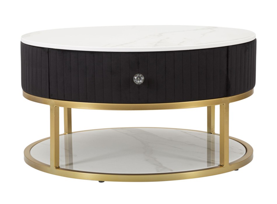 TABLE BASSE MONTPELLIER NOIRE