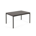 Table d'extérieur extensible Zaltana en aluminiumana extensible en aluminium