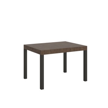 Everyday Table - Table extensible 70x110/194 cm Everyday Frêne Blanc Structure Anthracite