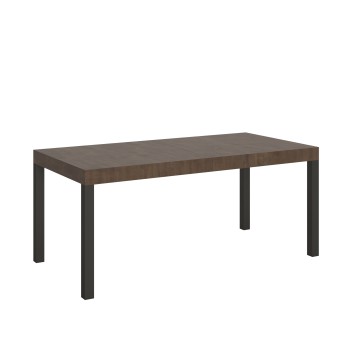 Everyday Table - Table extensible 90x180/284 cm Everyday Frêne Blanc Structure Anthracite