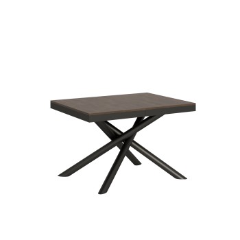 Table Famas Evolution - Table extensible 90x120/224 cm Famas Evolution Frêne Blanc Structure Anthracite