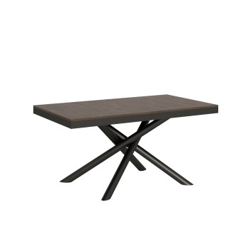 Table Famas Evolution - Table extensible 90x160/264 cm Famas Evolution Frêne Blanc Structure Anthracite