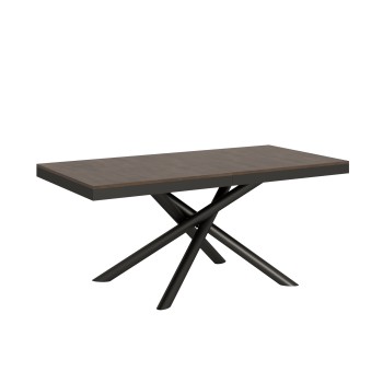 Table Famas Evolution - Table extensible 90x180/284 cm Famas Evolution Frêne Blanc Structure Anthracite