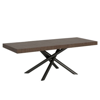 Famas Premium Table - Table extensible 90x180/284 cm Famas Premium Frêne Blanc Structure Anthracite