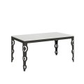 Table extensible 90x160/264 cm Karamay Evolution structure Anthracite