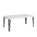 Table extensible 90x90/246 cm Karamay Premium structure Anthracite