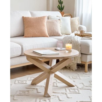 Table Lotus Ø 65 cm bois