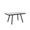 Table extensible 90x160/220 cm Mirhi structure Anthracite