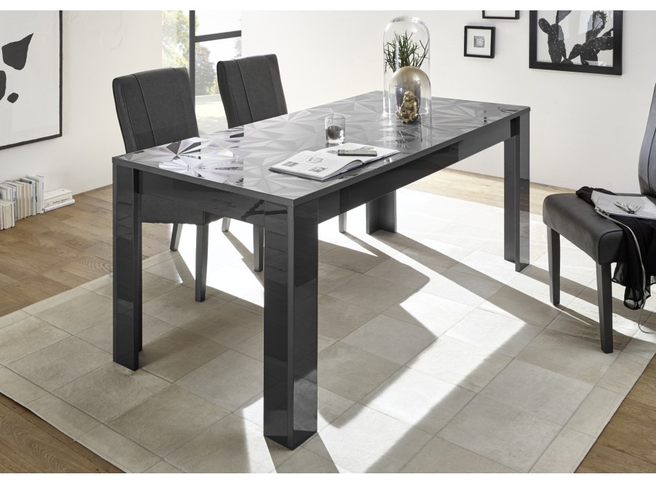 Table PRISMA de couleur noire