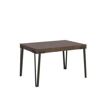 Table Rio - Table extensible 90x130/234 cm Rio Frêne Blanc structure Anthracite