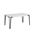 Table extensible 90x160/264 cm structure Rio Anthracite