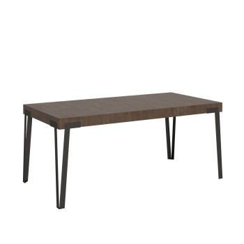 Table Rio - Table extensible 90x180/284 cm Rio Frêne Blanc structure Anthracite