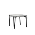 Table extensible 90x90/246 cm structure Rio Anthracite