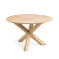 Table ronde d'extérieur Teresinha en bois massif