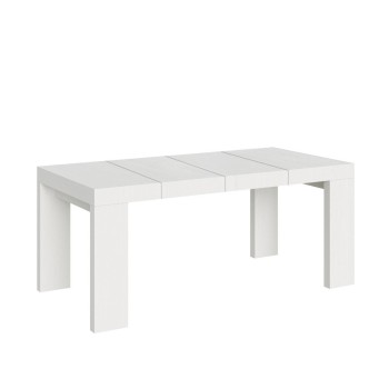 Roxell Premium Table - Table extensible 90x120/224 cm Roxell Premium Frêne Blanc