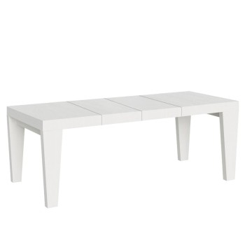 Spimbo Premium Table - Table extensible 90x160/264 cm Spimbo Premium Frêne Blanc