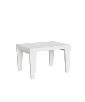 Spimbo Table - Table extensible 90x120/224 cm Spimbo Frêne Blanc