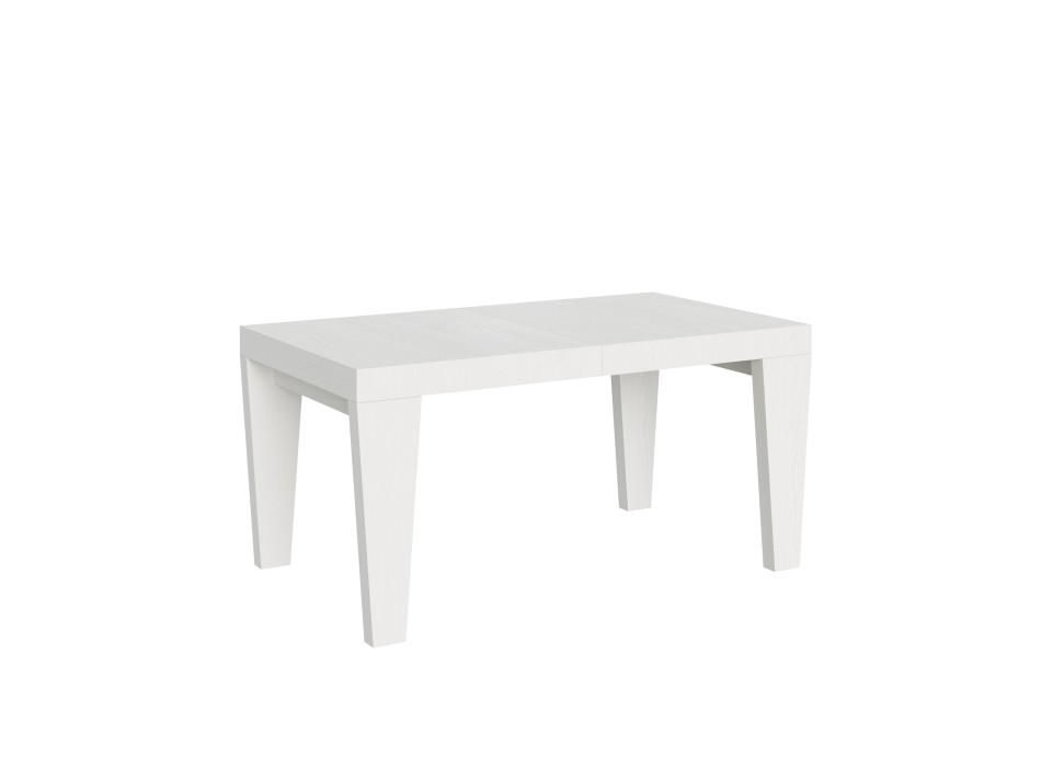 Spimbo Table - Table extensible 90x160/264 cm Spimbo Frêne Blanc