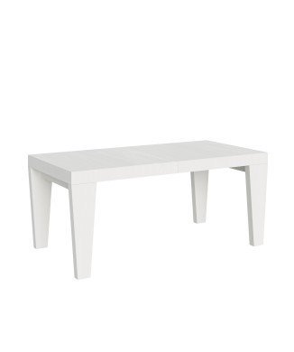 Spimbo Table - Table extensible 90x180/284 cm Spimbo Frêne Blanc