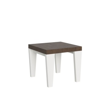 Spimbo Table - Table extensible 90x90/246 cm Spimbo Frêne Blanc