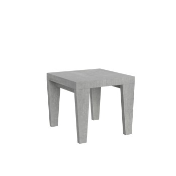 Spimbo Table - Table extensible 90x90/246 cm Spimbo Frêne Blanc