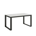 Table extensible 90x160/264 cm Tecno Evolution structure Anthracite