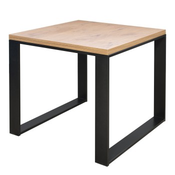 Table Tecno Libra - Table ouvrante 90x90/180 cm Tecno Libra Chêne Nature Structure Anthracite