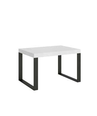 Tecno Premium Table - Table extensible 90x120/224 cm Tecno Premium Frêne Blanc