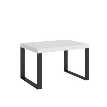 Tecno Premium Table - Table extensible 90x120/224 cm Tecno Premium Frêne Blanc