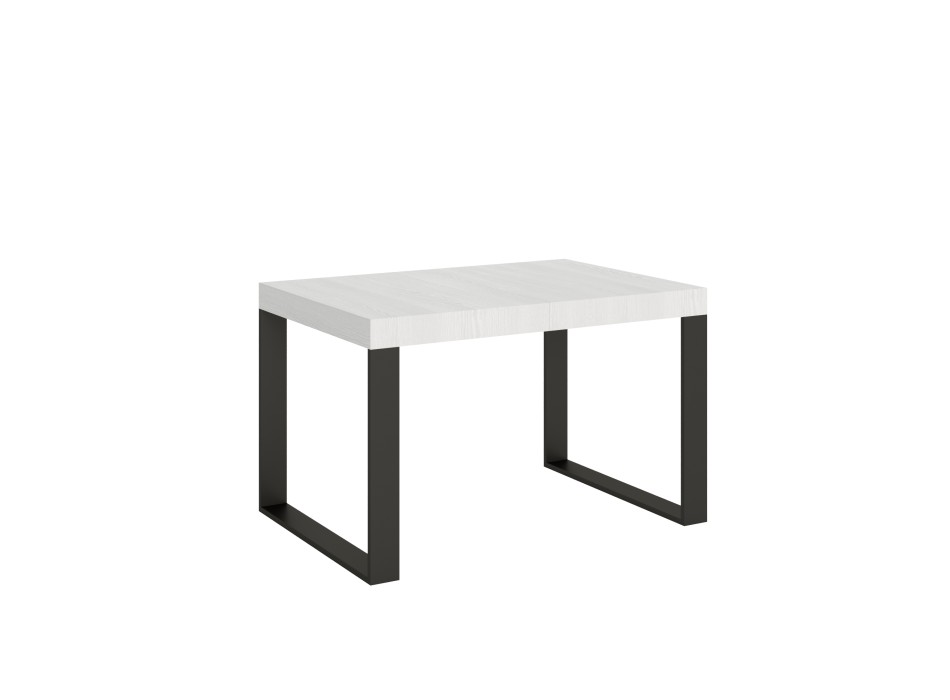 Tecno Premium Table - Table extensible 90x120/224 cm Tecno Premium Frêne Blanc