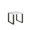 Table extensible 90x90/246 cm structure Tecno Anthracite