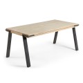 Table Thinh 160 x 90 cm en bois d'acacia naturel