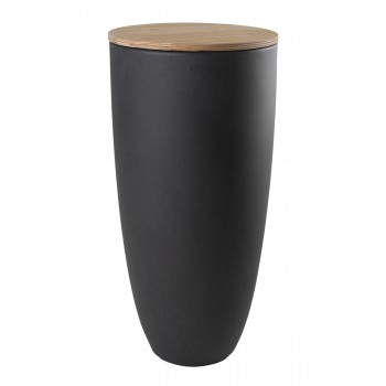 Vase sinueux XL anthracite (sans éclairage) 22001 8 Season Design