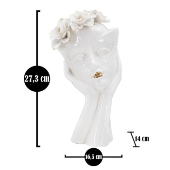 VASE MASQUE DE FEMME