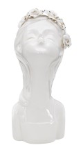 VASE JEUNE FEMME ROSES