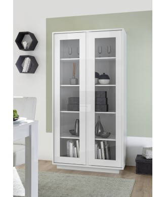 Vitrine 2 portes ICE 92x179x43 cm