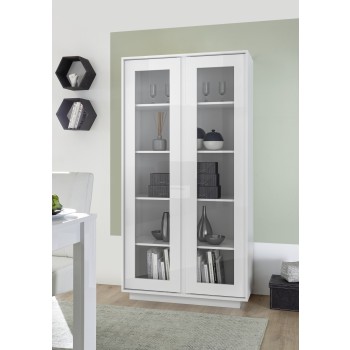 Vitrine 2 portes ICE 92x179x43 cm